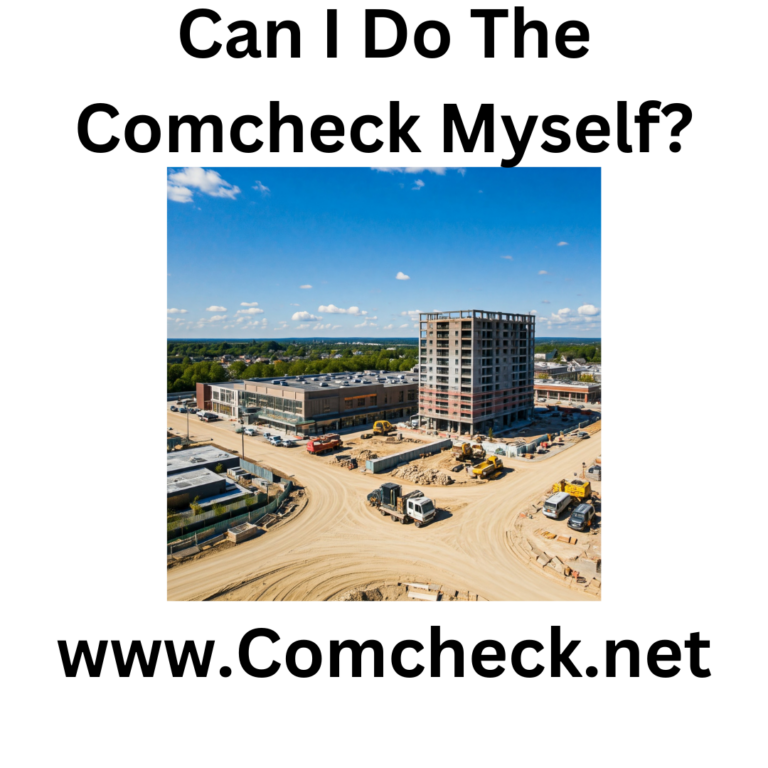 Can I Do The Comcheck Myself? - Comcheck Report Creation Service